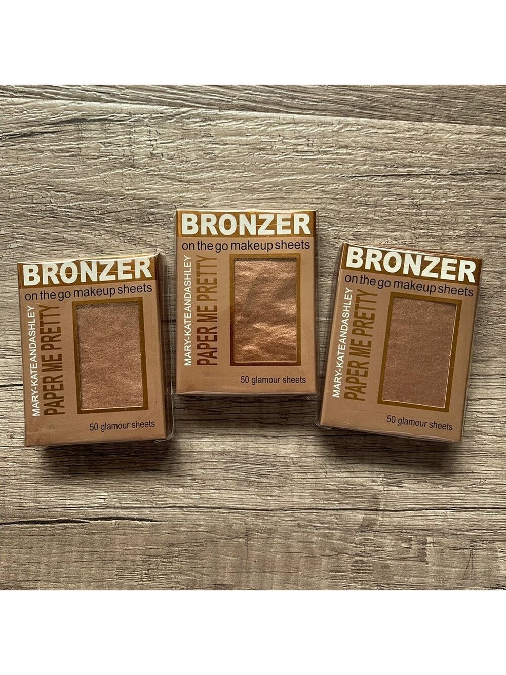 Mary Kate and Ashley On the Go Bronzer Makeup Sheets